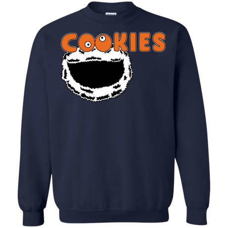 Sweatshirts Navy / S Cookies! Crewneck Sweatshirt