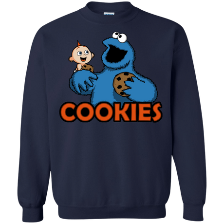 Sweatshirts Navy / S Cookies Crewneck Sweatshirt