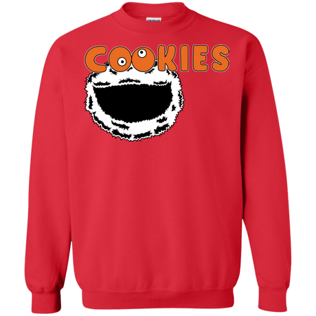 Sweatshirts Red / S Cookies! Crewneck Sweatshirt