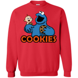 Sweatshirts Red / S Cookies Crewneck Sweatshirt