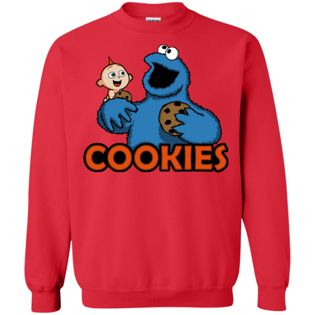 Sweatshirts Red / S Cookies Crewneck Sweatshirt