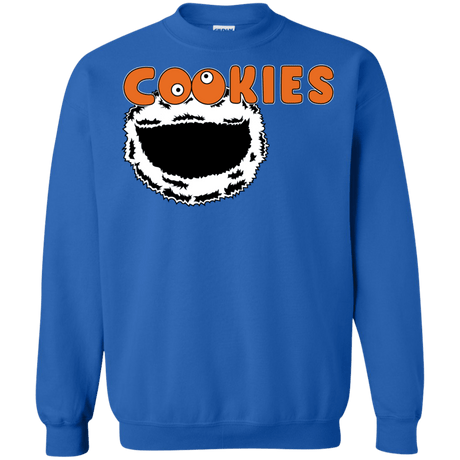 Sweatshirts Royal / S Cookies! Crewneck Sweatshirt