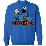 Sweatshirts Royal / S Cookies Crewneck Sweatshirt