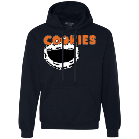Sweatshirts Navy / S Cookies! Premium Fleece Hoodie