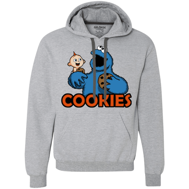Sweatshirts Sport Grey / S Cookies Premium Fleece Hoodie