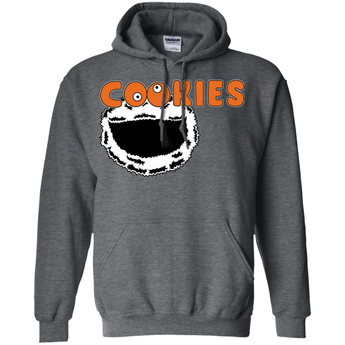 Sweatshirts Dark Heather / S Cookies! Pullover Hoodie