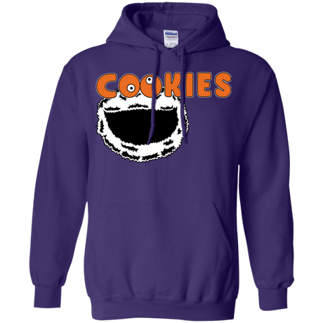 Sweatshirts Purple / S Cookies! Pullover Hoodie