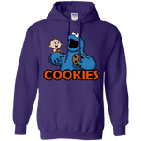 Sweatshirts Purple / S Cookies Pullover Hoodie