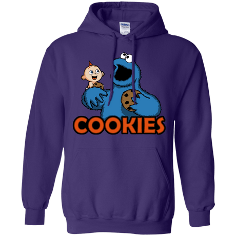 Sweatshirts Purple / S Cookies Pullover Hoodie