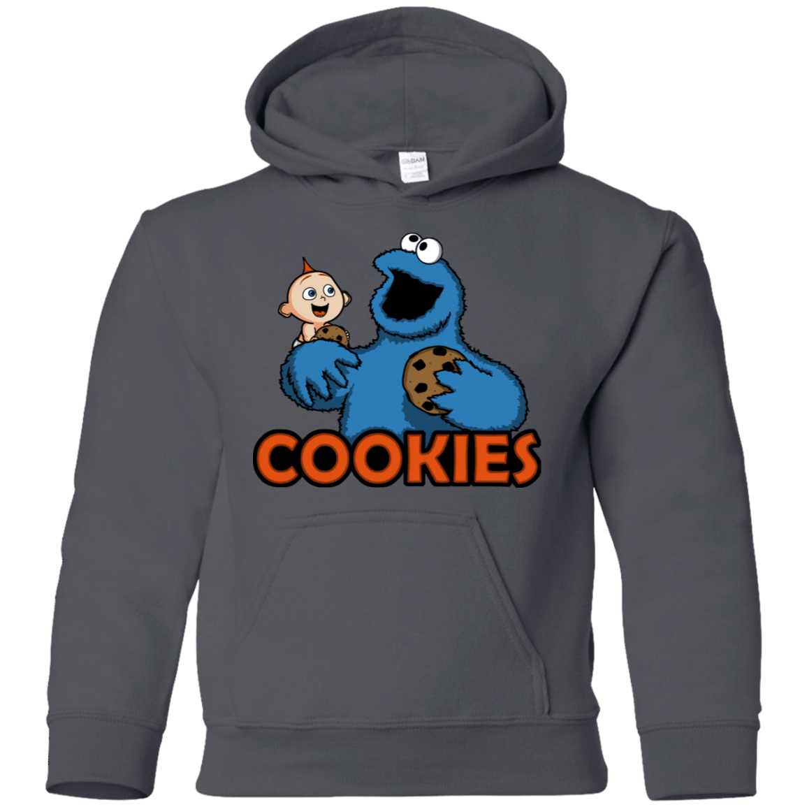 Sweatshirts Charcoal / YS Cookies Youth Hoodie