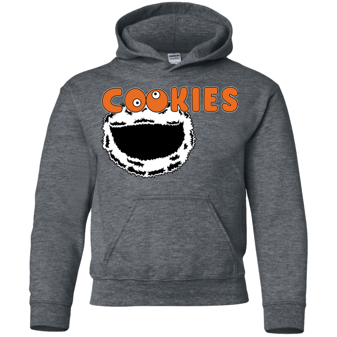 Sweatshirts Dark Heather / YS Cookies! Youth Hoodie