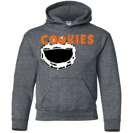 Sweatshirts Dark Heather / YS Cookies! Youth Hoodie