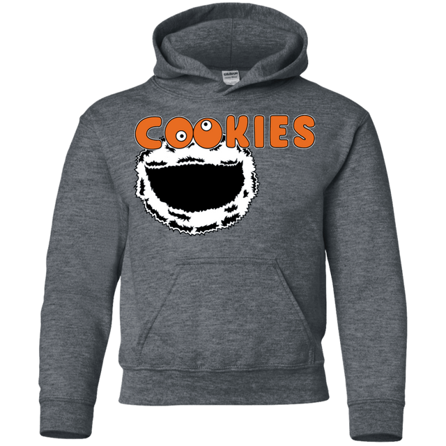 Sweatshirts Dark Heather / YS Cookies! Youth Hoodie