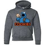 Sweatshirts Dark Heather / YS Cookies Youth Hoodie