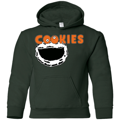 Sweatshirts Forest Green / YS Cookies! Youth Hoodie