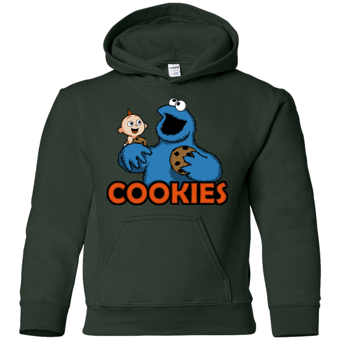 Sweatshirts Forest Green / YS Cookies Youth Hoodie