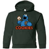 Sweatshirts Forest Green / YS Cookies Youth Hoodie