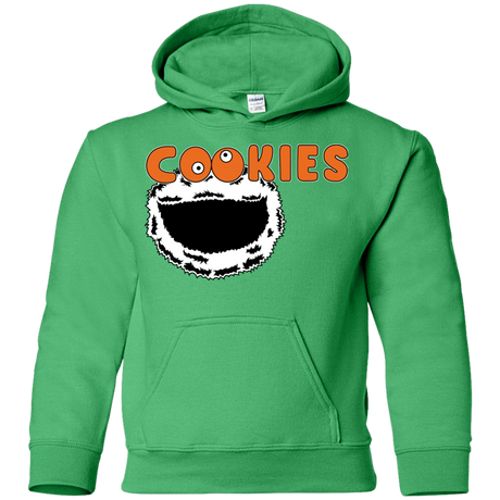 Sweatshirts Irish Green / YS Cookies! Youth Hoodie