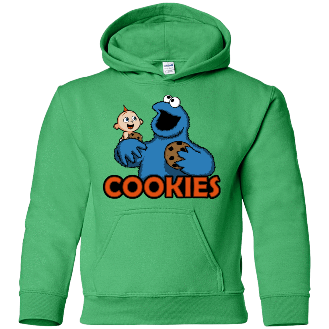 Sweatshirts Irish Green / YS Cookies Youth Hoodie