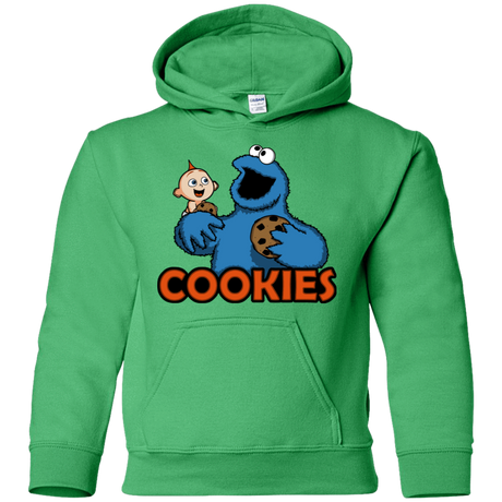 Sweatshirts Irish Green / YS Cookies Youth Hoodie