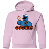 Sweatshirts Light Pink / YS Cookies Youth Hoodie