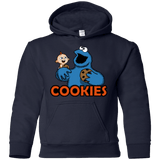 Sweatshirts Navy / YS Cookies Youth Hoodie