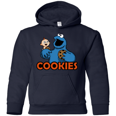 Sweatshirts Navy / YS Cookies Youth Hoodie