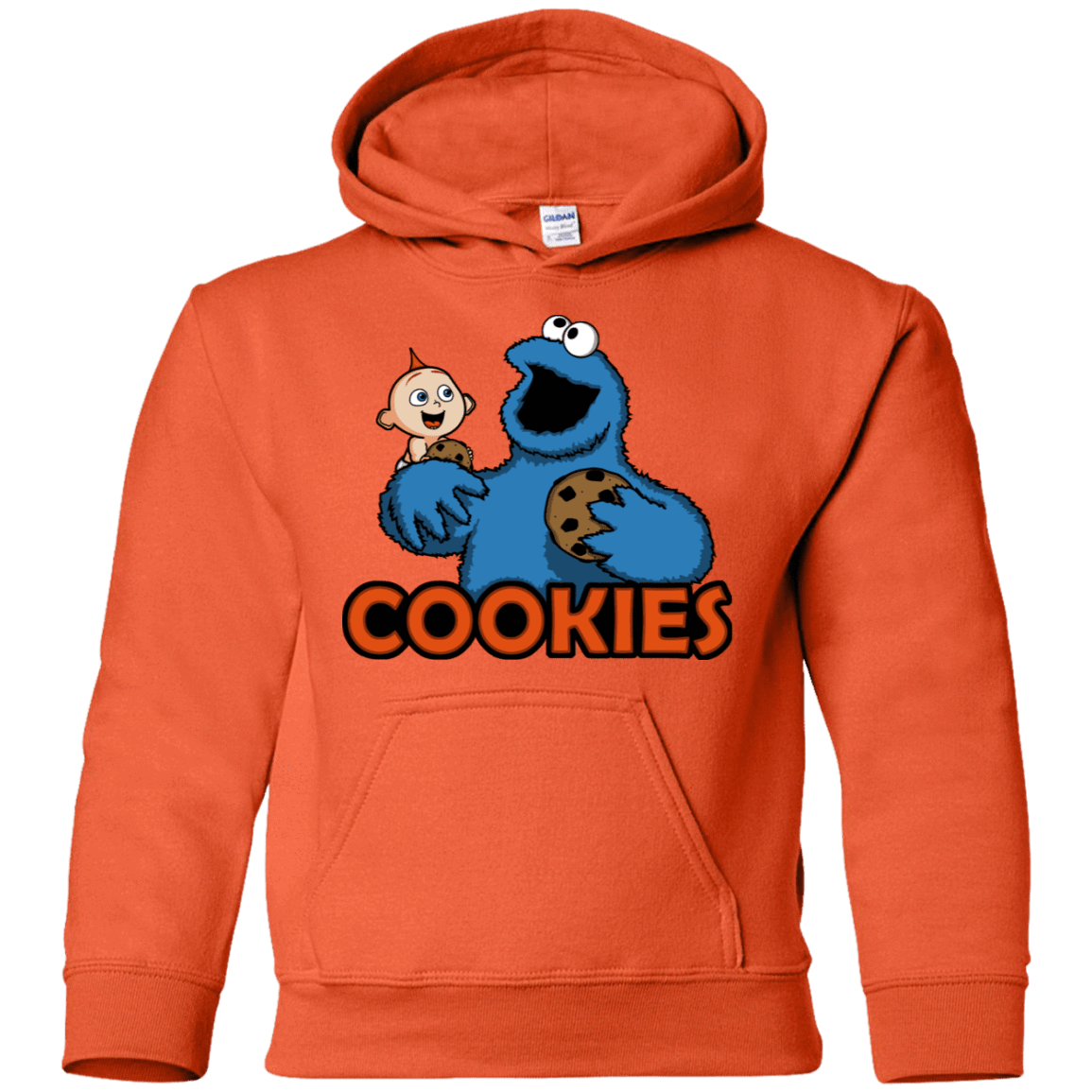 Sweatshirts Orange / YS Cookies Youth Hoodie