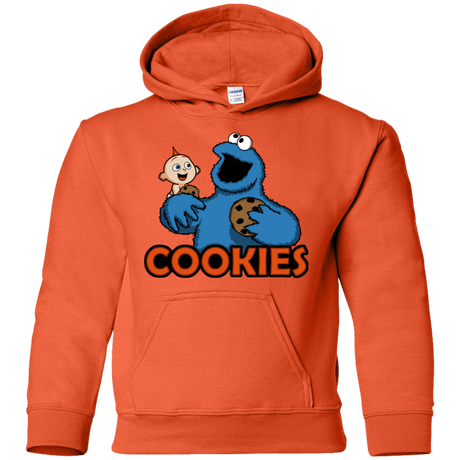 Sweatshirts Orange / YS Cookies Youth Hoodie