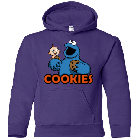 Sweatshirts Purple / YS Cookies Youth Hoodie