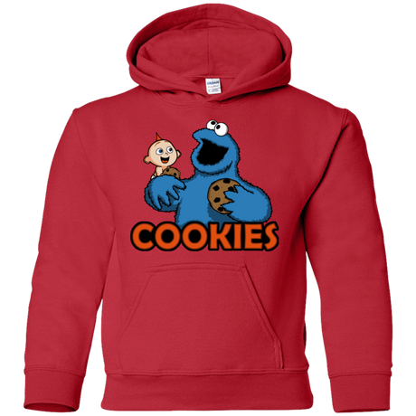 Sweatshirts Red / YS Cookies Youth Hoodie