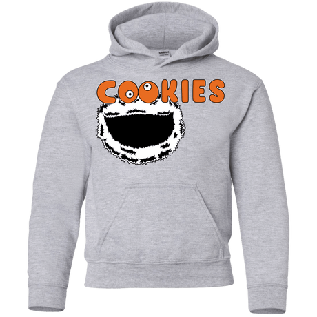 Sweatshirts Sport Grey / YS Cookies! Youth Hoodie