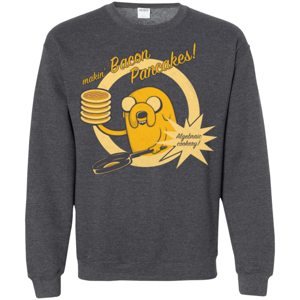 Sweatshirts Dark Heather / Small Cooking Time Crewneck Sweatshirt