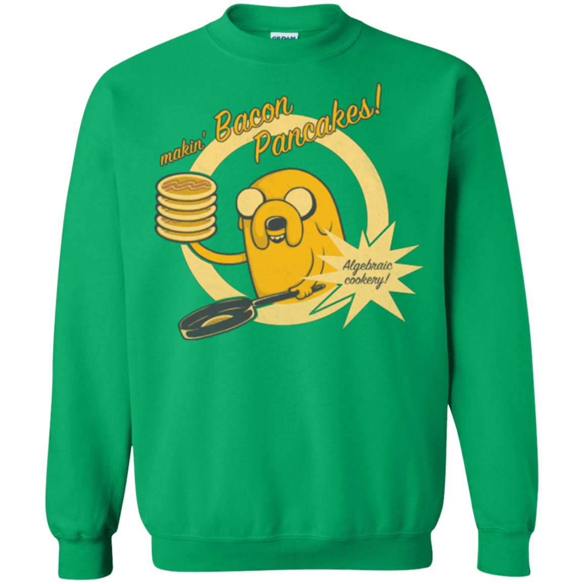 Sweatshirts Irish Green / Small Cooking Time Crewneck Sweatshirt
