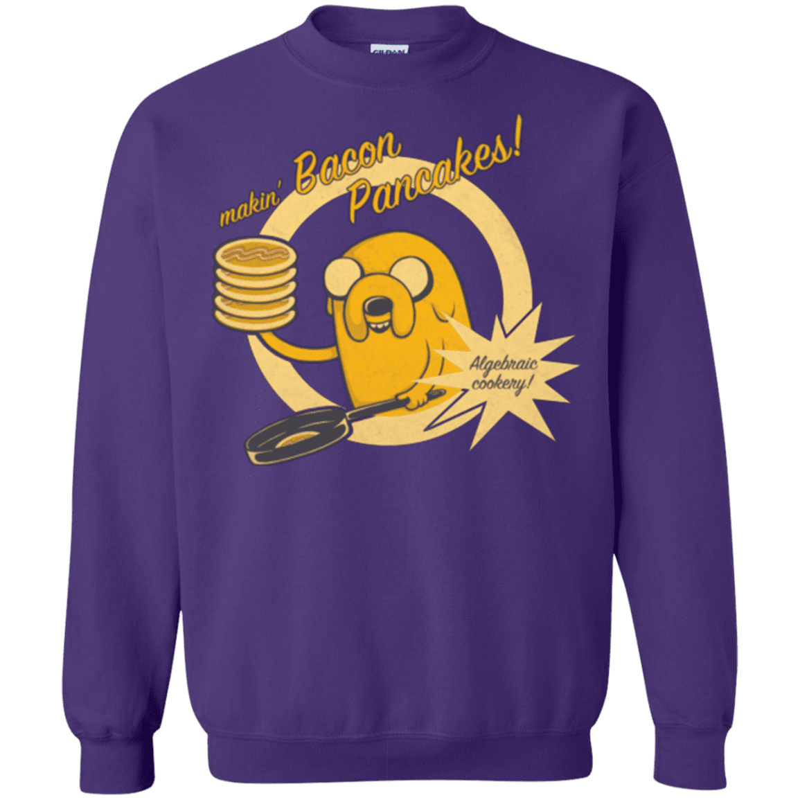 Sweatshirts Purple / Small Cooking Time Crewneck Sweatshirt