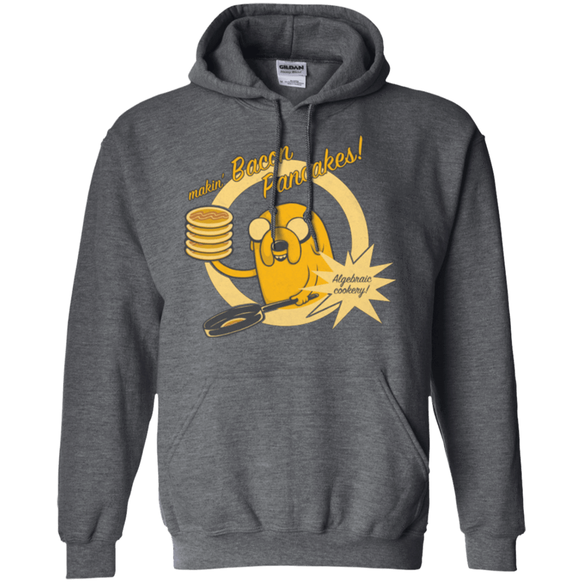 Sweatshirts Dark Heather / Small Cooking Time Pullover Hoodie