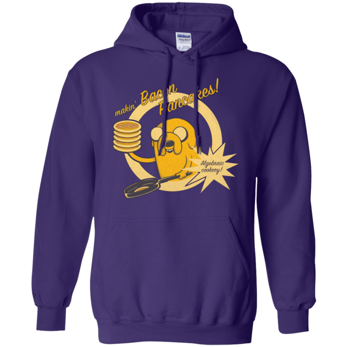 Sweatshirts Purple / Small Cooking Time Pullover Hoodie