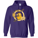 Sweatshirts Purple / Small Cooking Time Pullover Hoodie