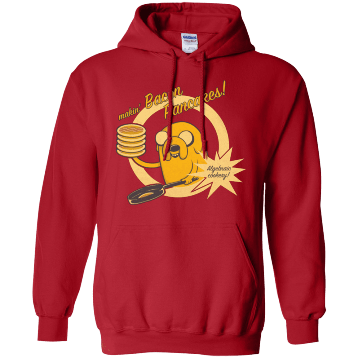 Sweatshirts Red / Small Cooking Time Pullover Hoodie