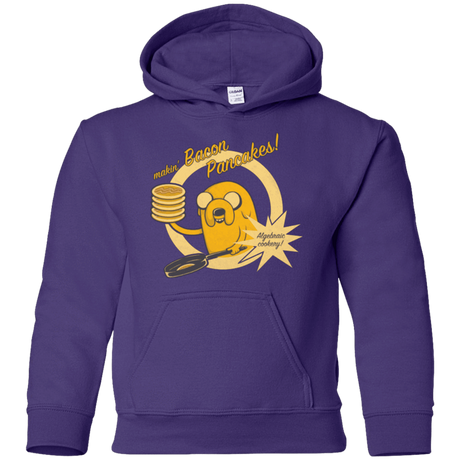 Sweatshirts Purple / YS Cooking Time Youth Hoodie