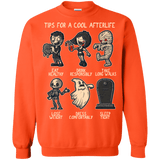 Sweatshirts Orange / Small Cool Afterlife Crewneck Sweatshirt