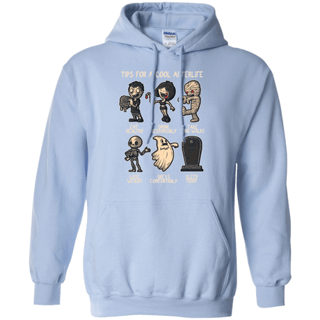 Sweatshirts Light Blue / Small Cool Afterlife Pullover Hoodie