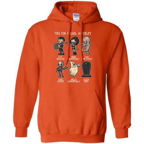 Sweatshirts Orange / Small Cool Afterlife Pullover Hoodie