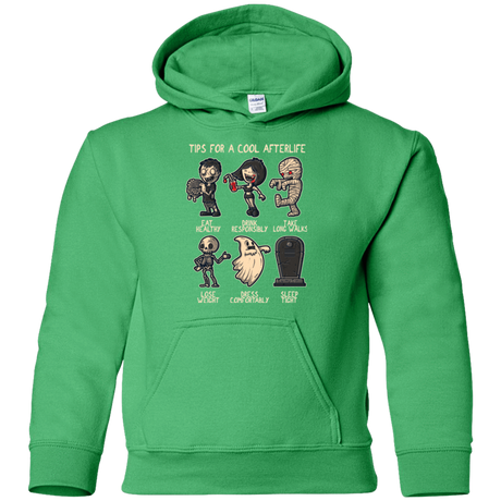 Sweatshirts Irish Green / YS Cool Afterlife Youth Hoodie