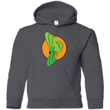 Sweatshirts Charcoal / YS Coolthulhu Youth Hoodie