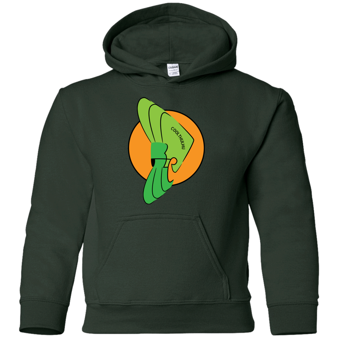 Sweatshirts Forest Green / YS Coolthulhu Youth Hoodie