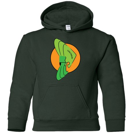 Sweatshirts Forest Green / YS Coolthulhu Youth Hoodie