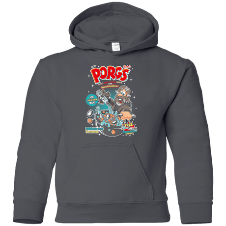 Sweatshirts Charcoal / YS Corn Porgs Youth Hoodie
