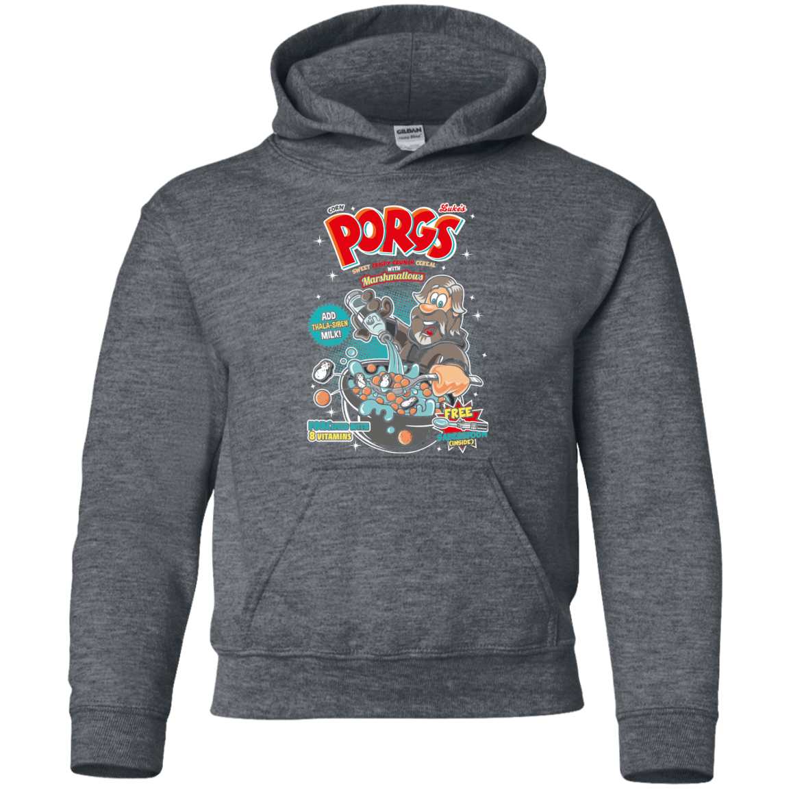 Corn Porgs Youth Hoodie