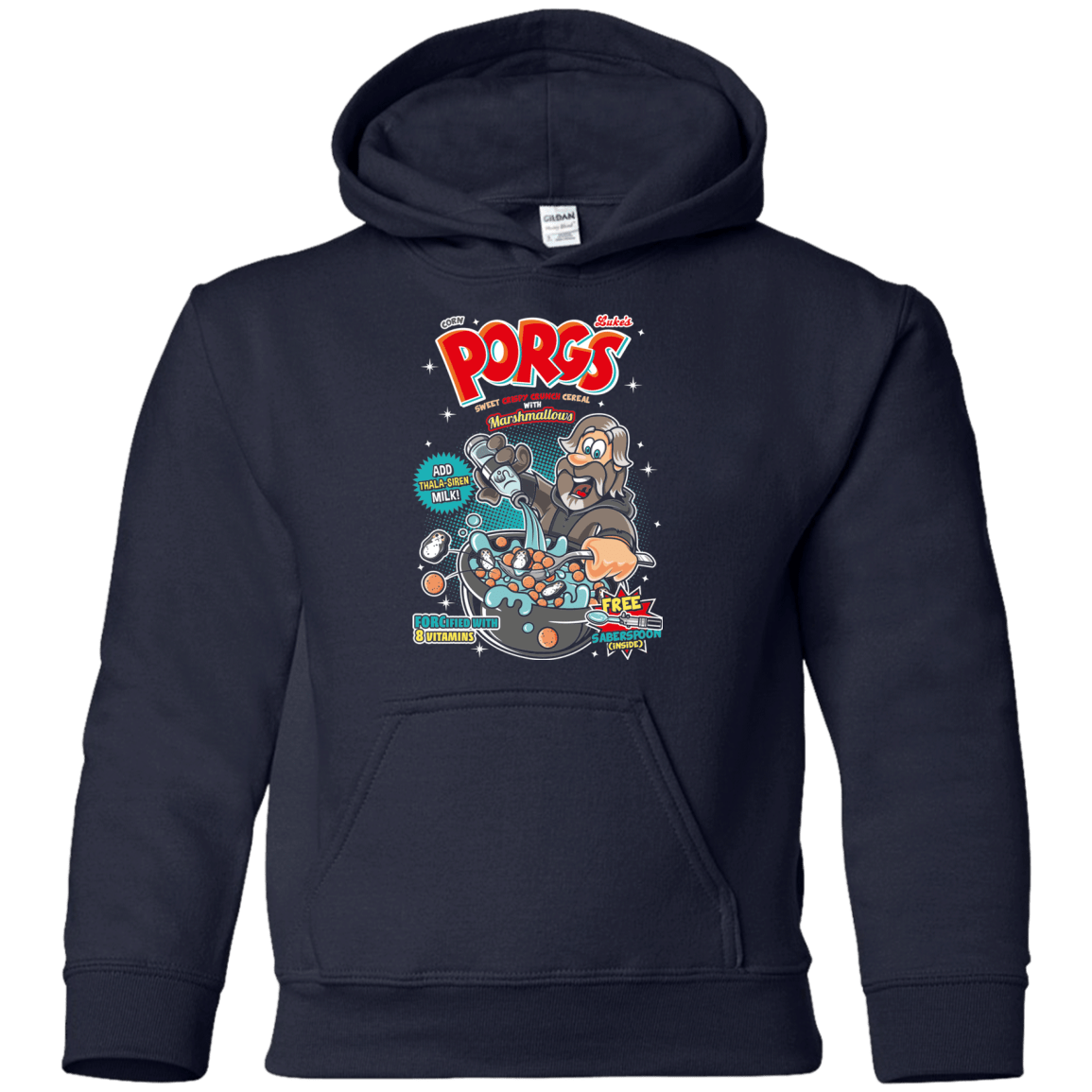 Corn Porgs Youth Hoodie